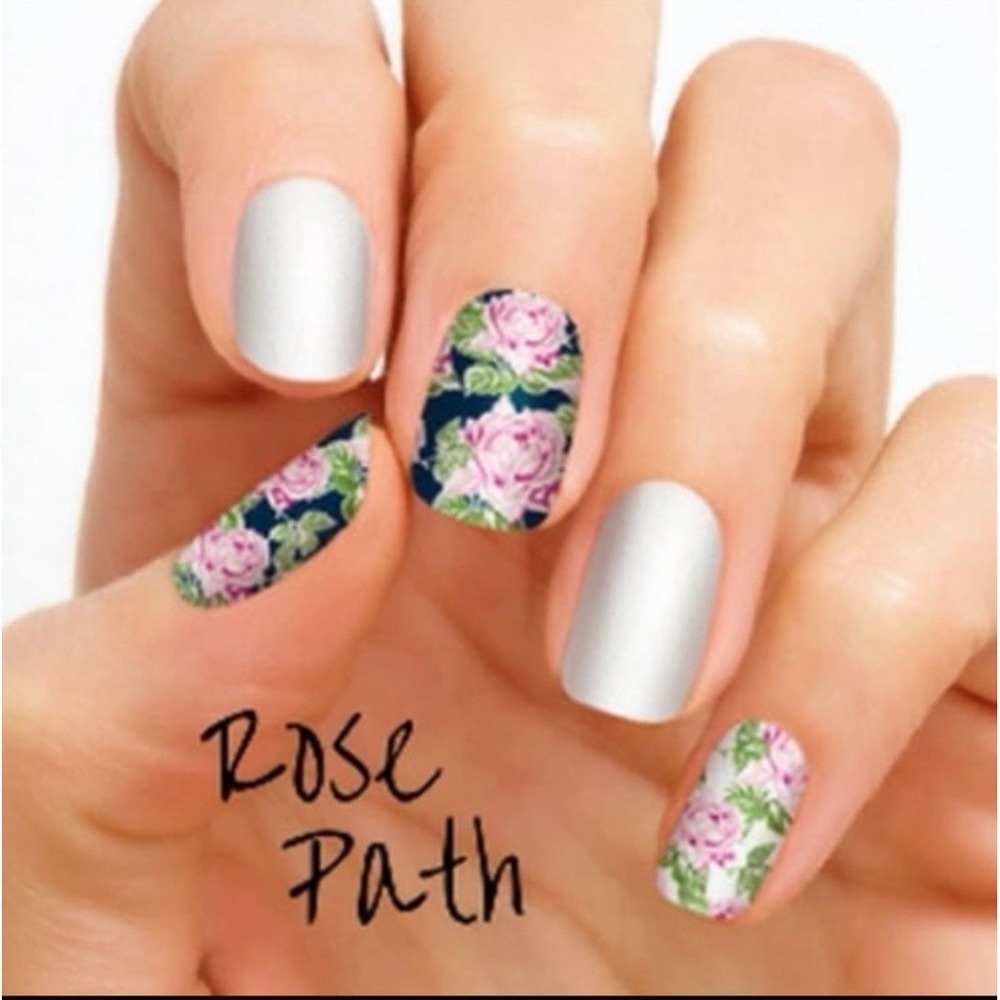 Color Street Nail Polish Strips ROSE PATH Retired